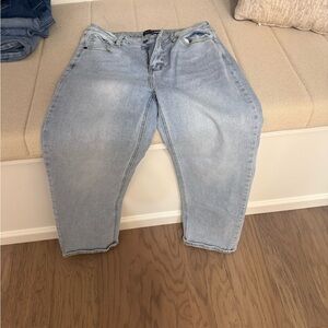 Fashion Nova Light Wash Boot Cut Jeans